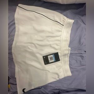 White Nike white skirt